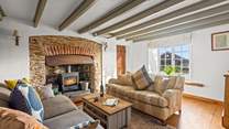 Relaxing and planning tomorrow's adventures in this cosy sitting-room is something to look forward to.
