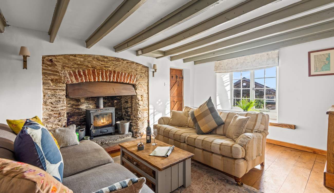 Relaxing and planning tomorrow's adventures in this cosy sitting-room is something to look forward to.