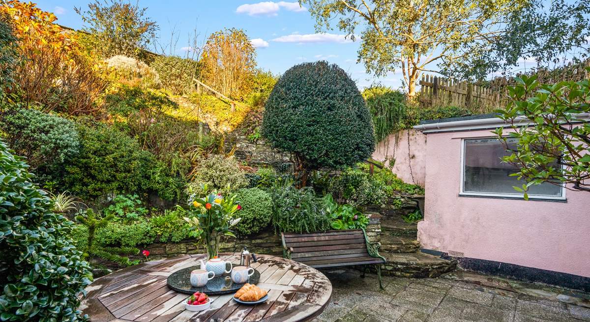 You are treated to two external seating areas. The first is the main ground floor patio, fully equipped with table and chairs. A great spot to enjoy your morning coffee.