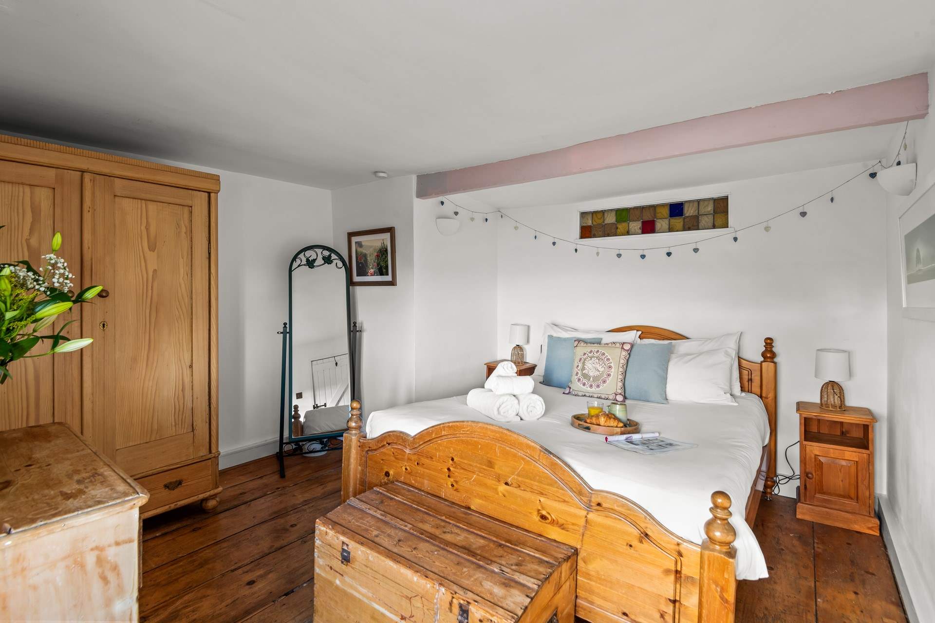 Bedroom 1 for a good night's sleep.