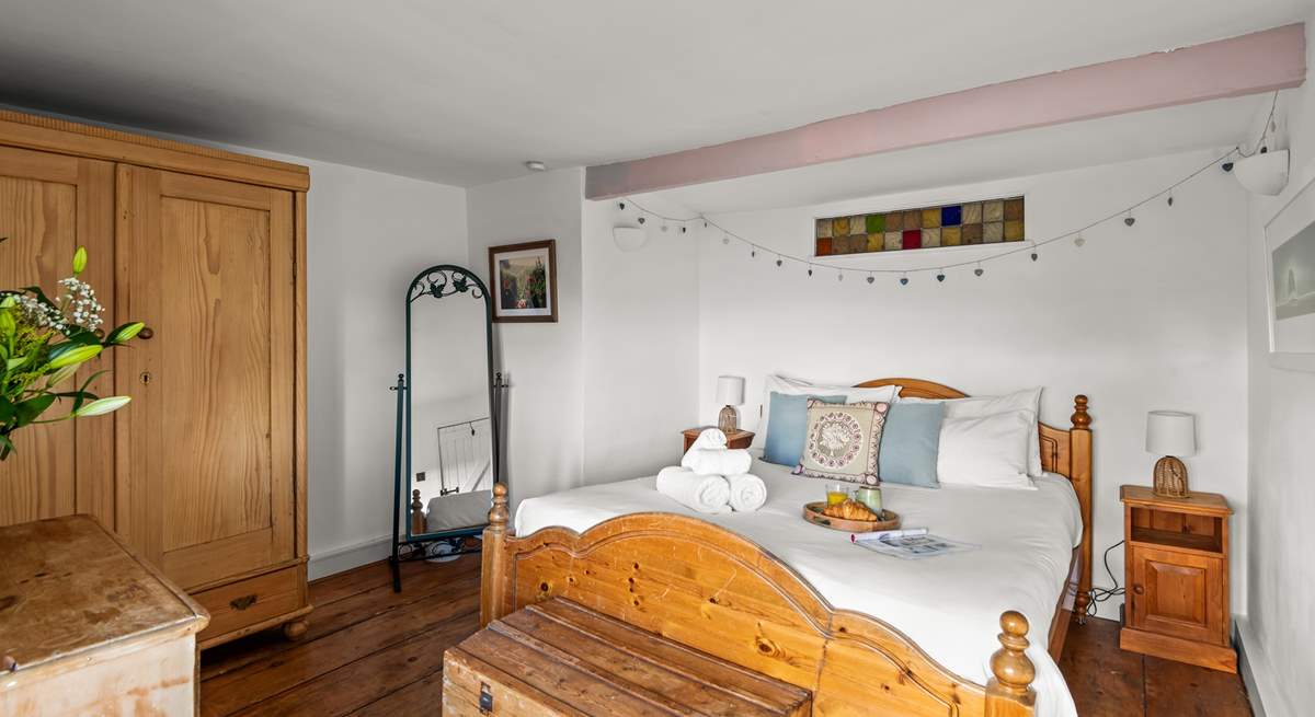 Bedroom 1 for a good night's sleep.