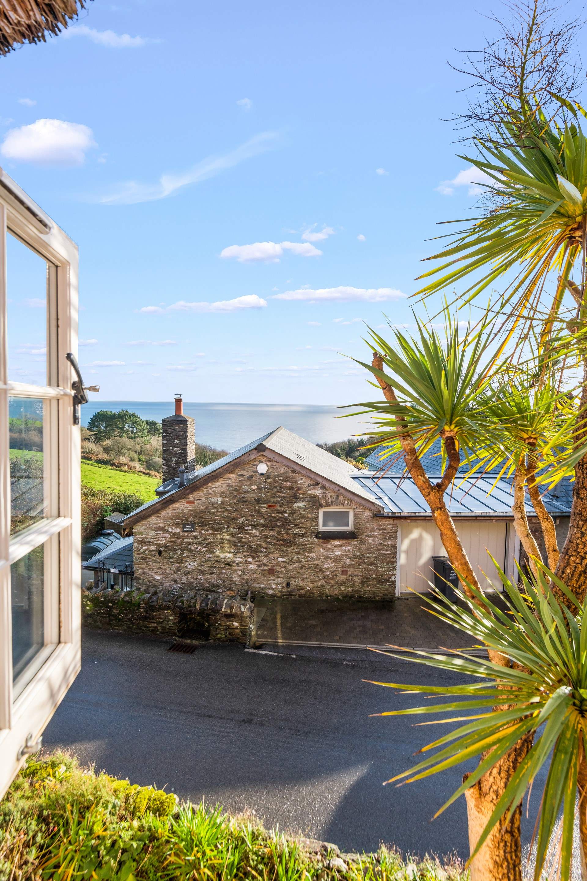 What a glorious view from bedroom 1.