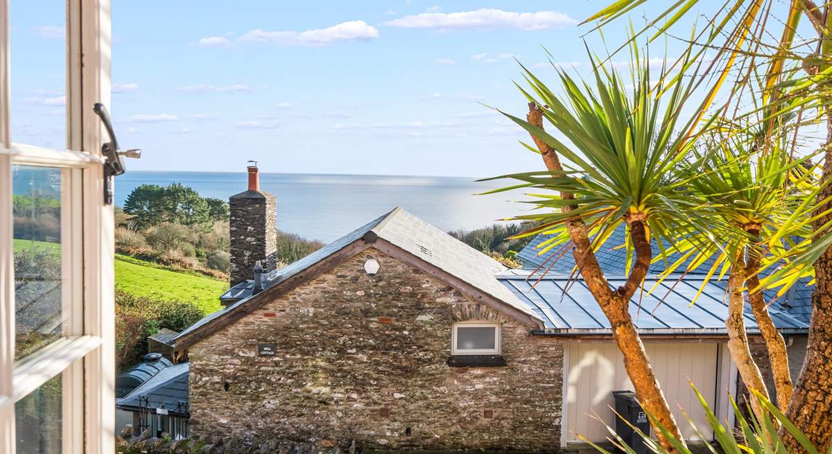 What a glorious view from bedroom 1.