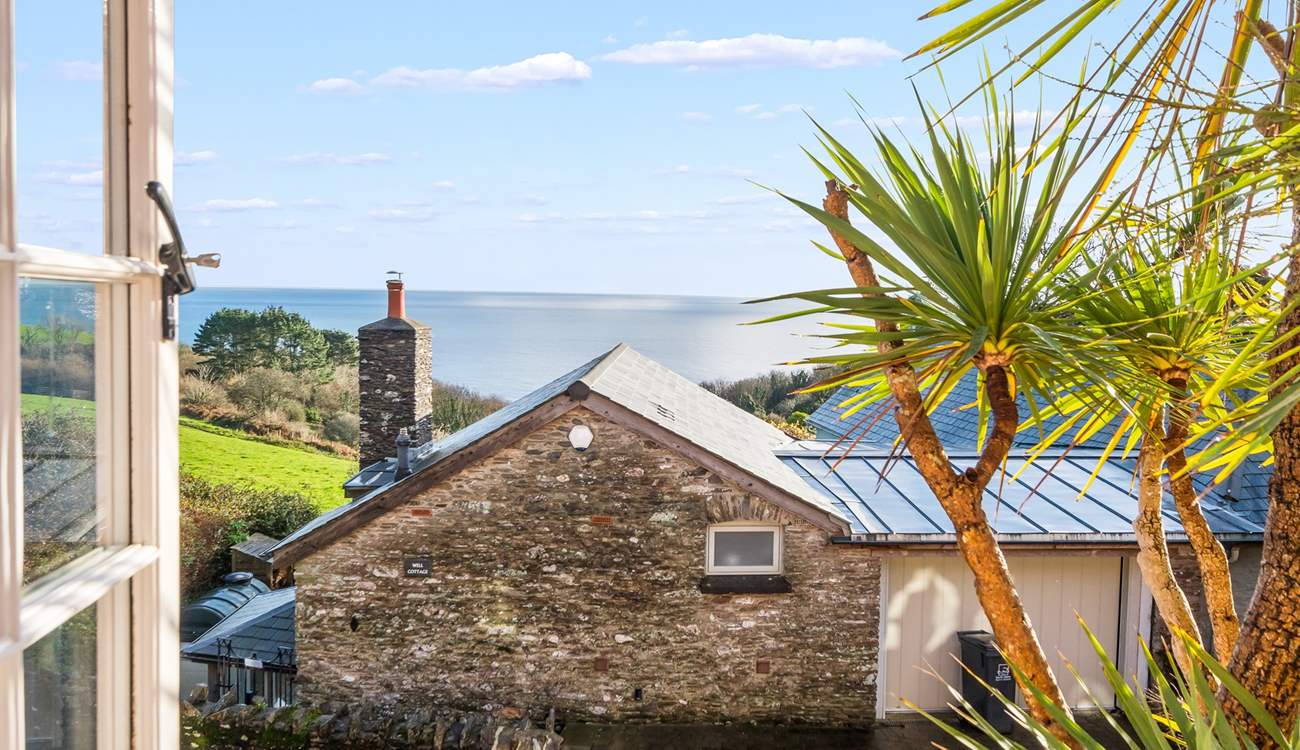 What a glorious view from bedroom 1.