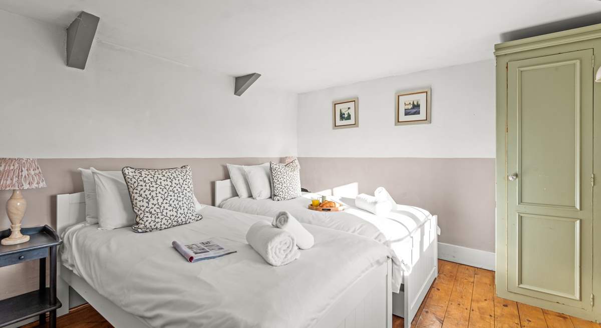 The light pours into bedroom 2.