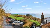 Glen Cottage has a designated parking space for one car. There is also extra parking directly in front of the cottage on a first come, first served basis.