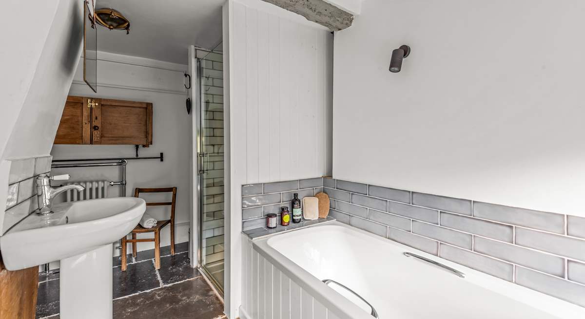 The family bathroom on the first floor.