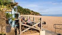 Blackpool Sands offers all the amenities you will need for a beach day.