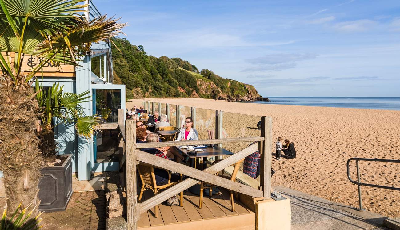 Blackpool Sands offers all the amenities you will need for a beach day.