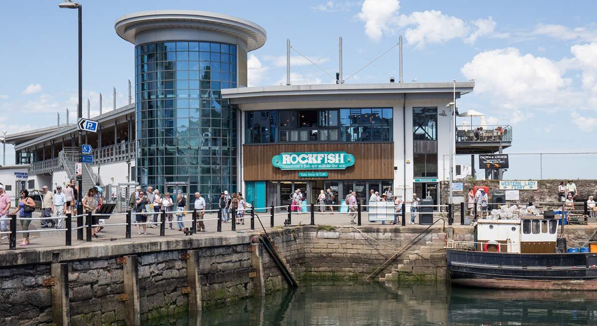 Bustling Brixham is well worth a visit.