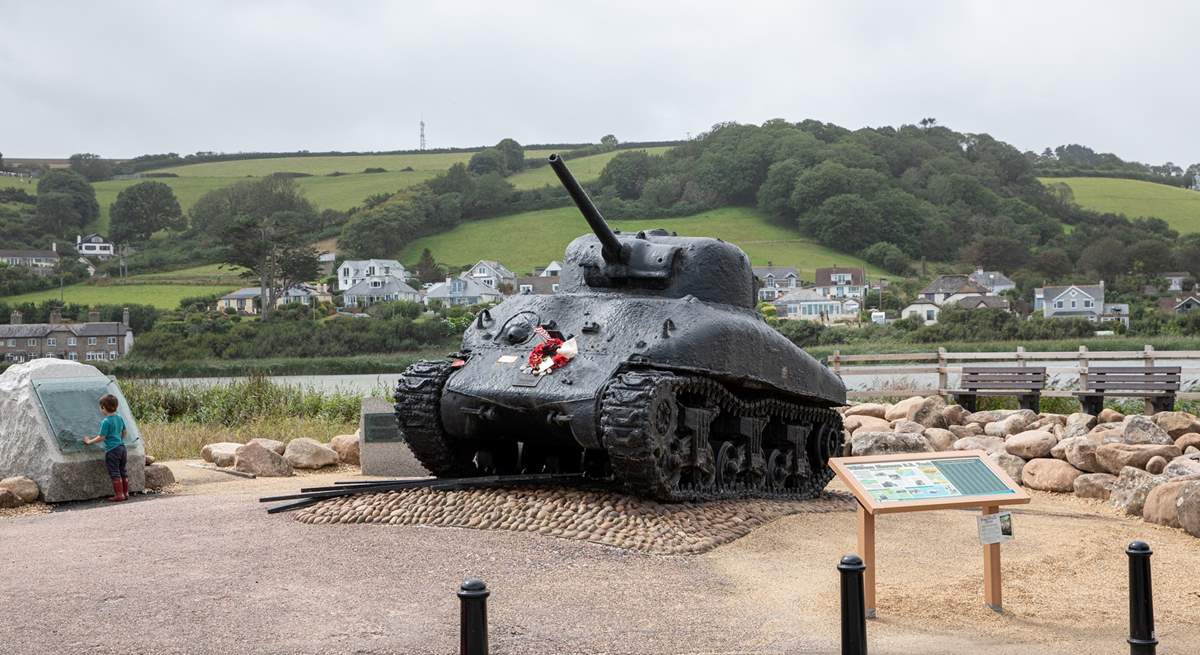 Exercise Tiger Memorial at Slapton Sands.