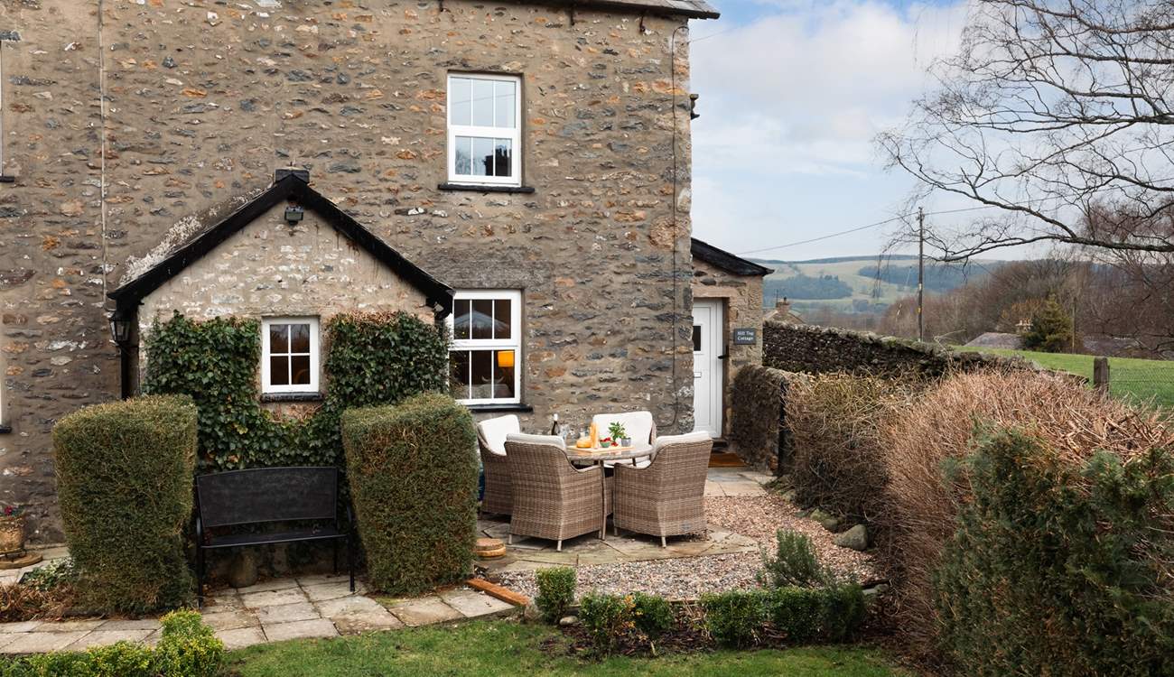 A gorgeous stone cottage in a pretty village, what's not to like?