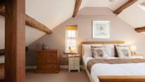 The linens are crisp and the duvets are deep and fluffy, sweet dreams.
