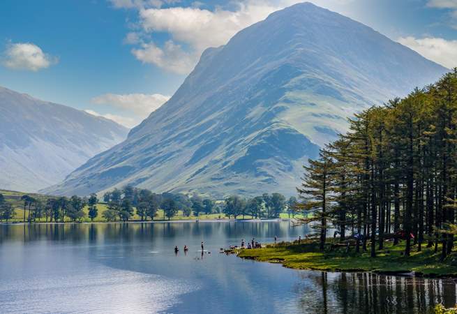 The amazing fells and Buttermere.