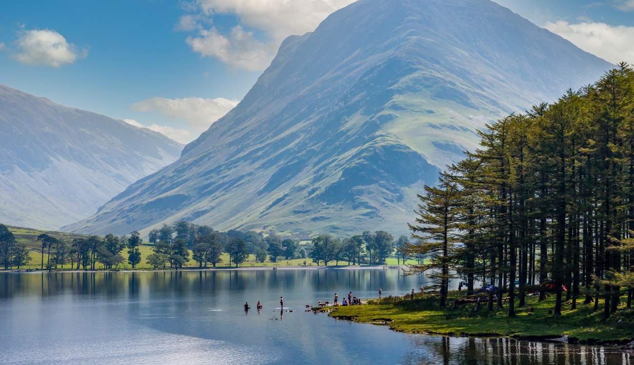 The amazing fells and Buttermere.