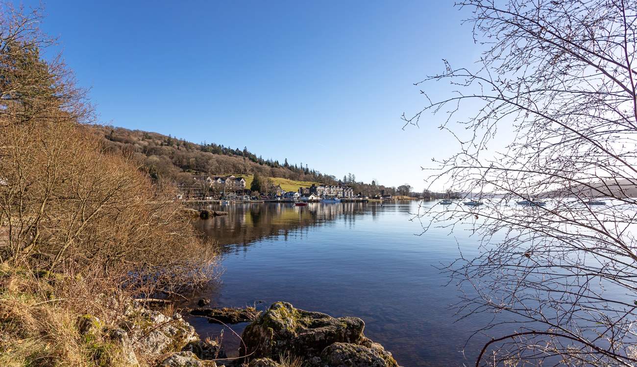 Windemere as smooth as a millpond.
