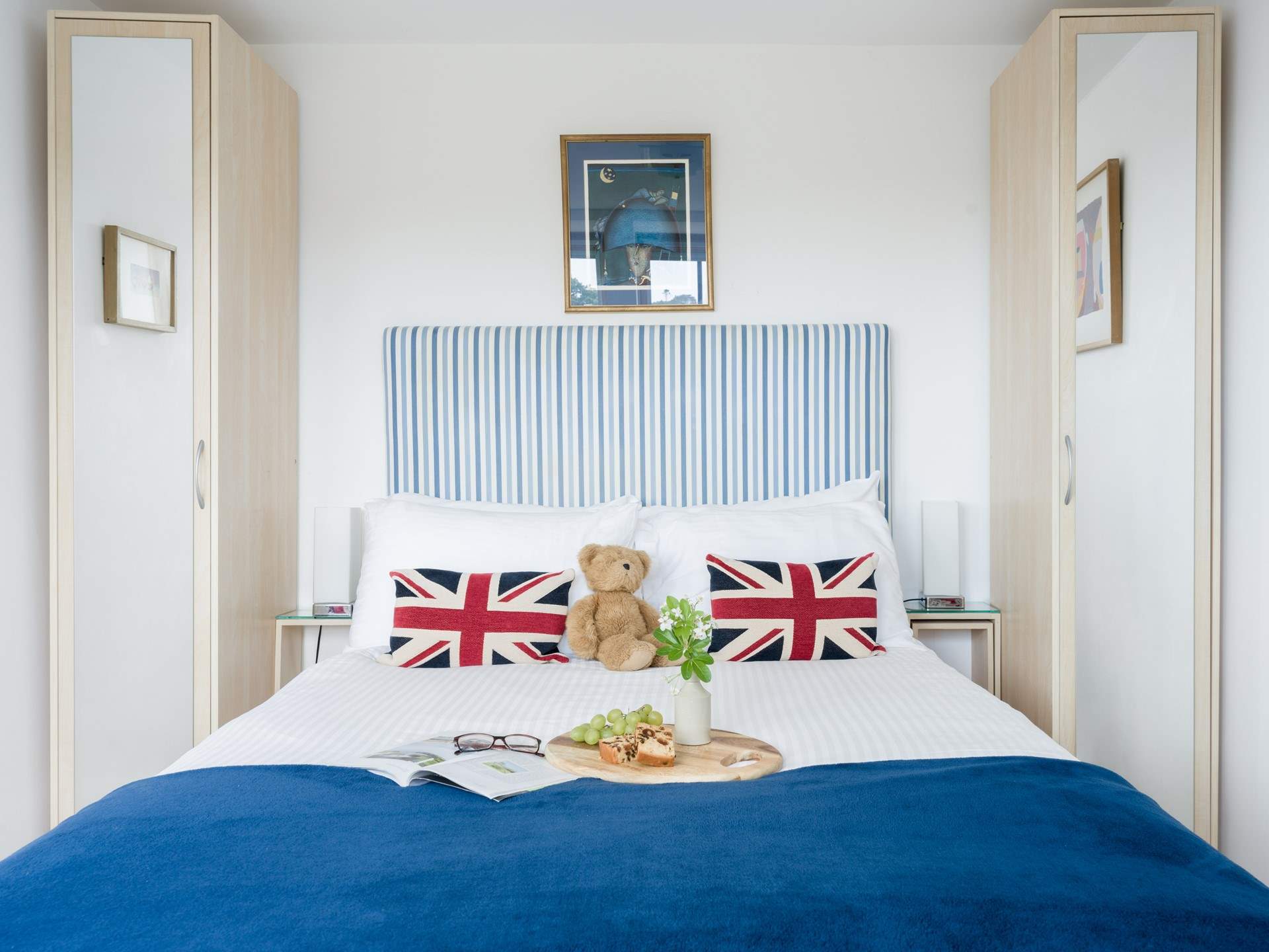 Bedroom 2 has a double bed.