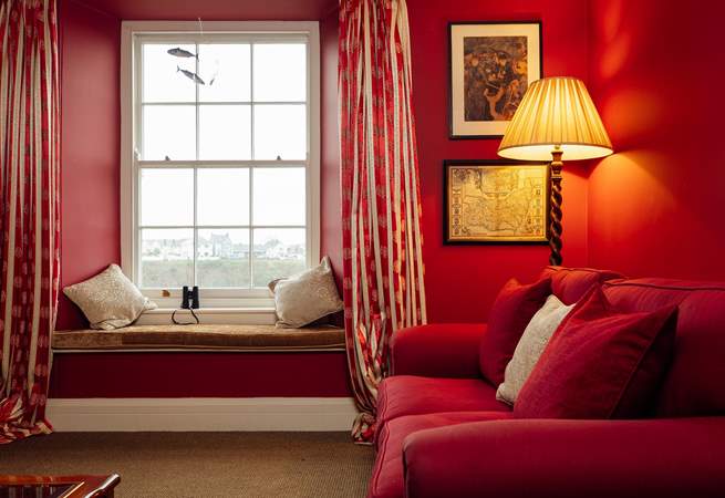 Sink into the luxurious sofas and relax. 