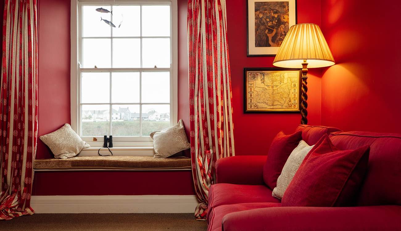 Sink into the luxurious sofas and relax. 