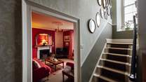 Climb the stairs and take in the far reaching coastal view. 