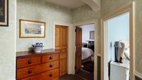 Climb the stairs to the three double first floor bedrooms, a single bedroom and family bathroom. 