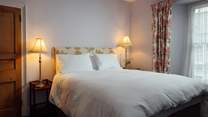 Comfortable beds with quality linen. 
