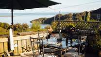 Perfect spot for a sundowner or sunny breakfast.