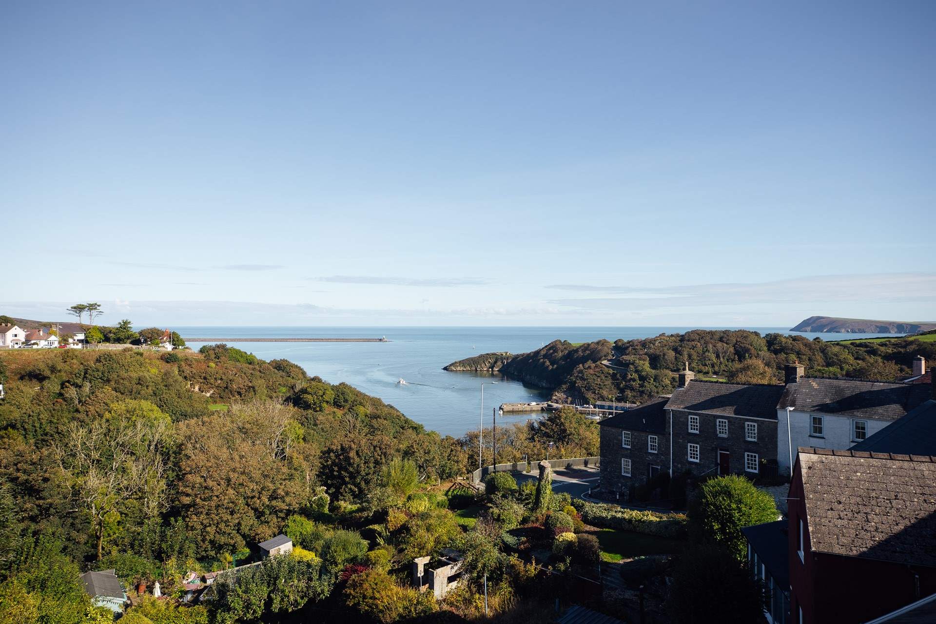 Surrounded by the spectacular Pembrokeshire coast.