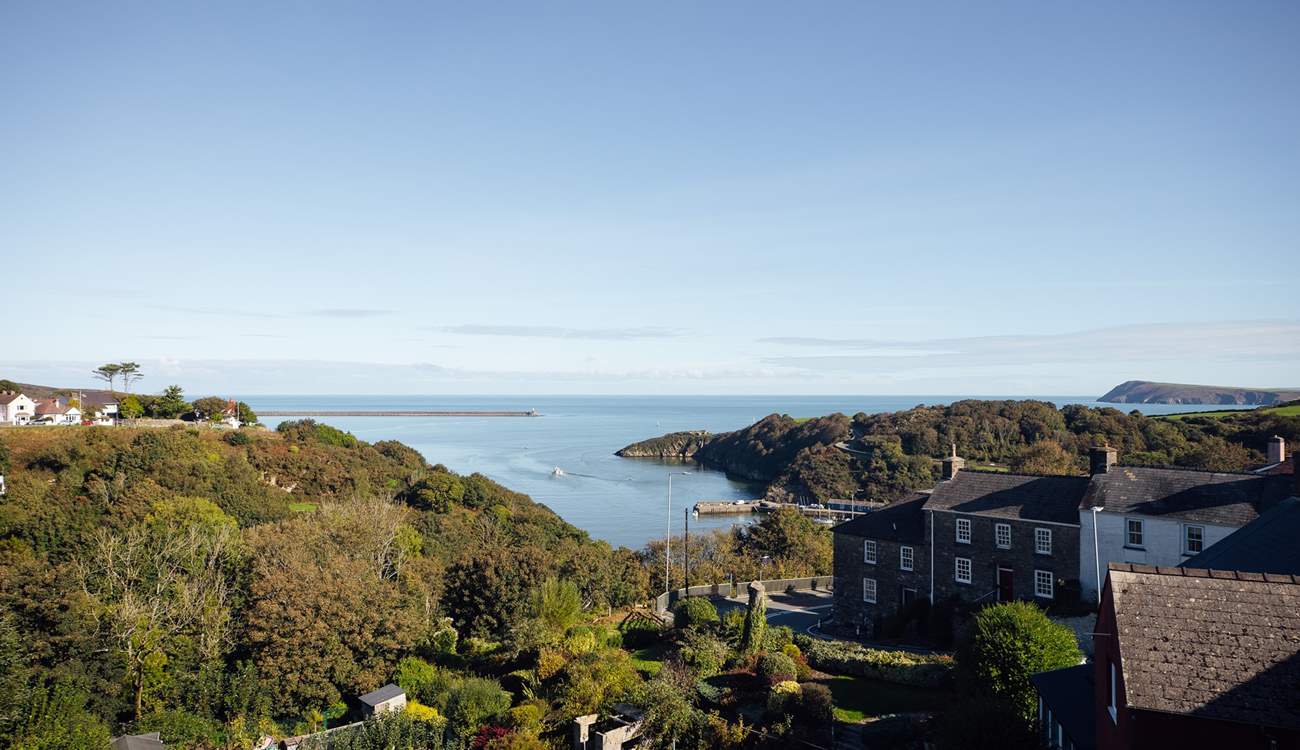 Surrounded by the spectacular Pembrokeshire coast.