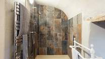 Take a refreshing shower after a day on the beach in the lower ground shower-room. 