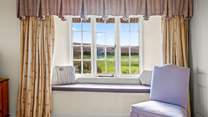 The views from bedroom 2 are stunning all year round.