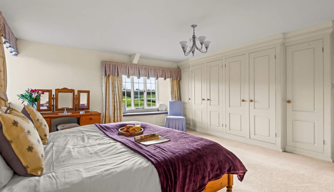 So much space and storage at your disposal.