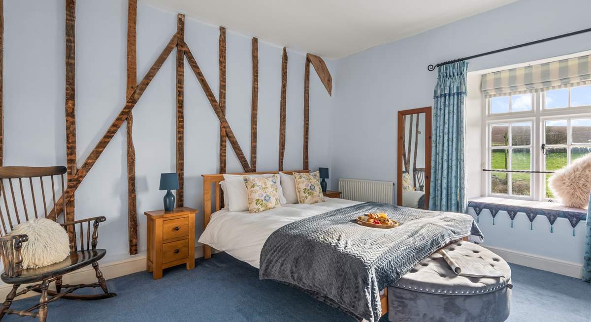 Bedroom 3 is super inviting and offers a king-size bed for your comfort.