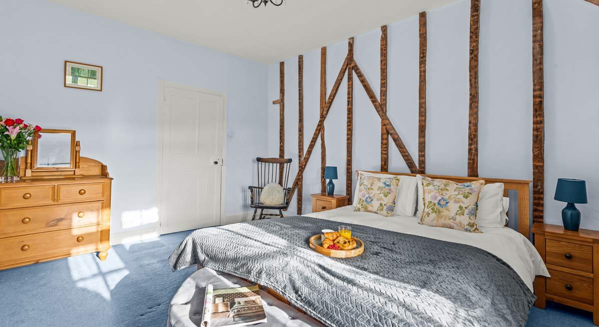 Bedroom 3 oozes comfort and warmth.