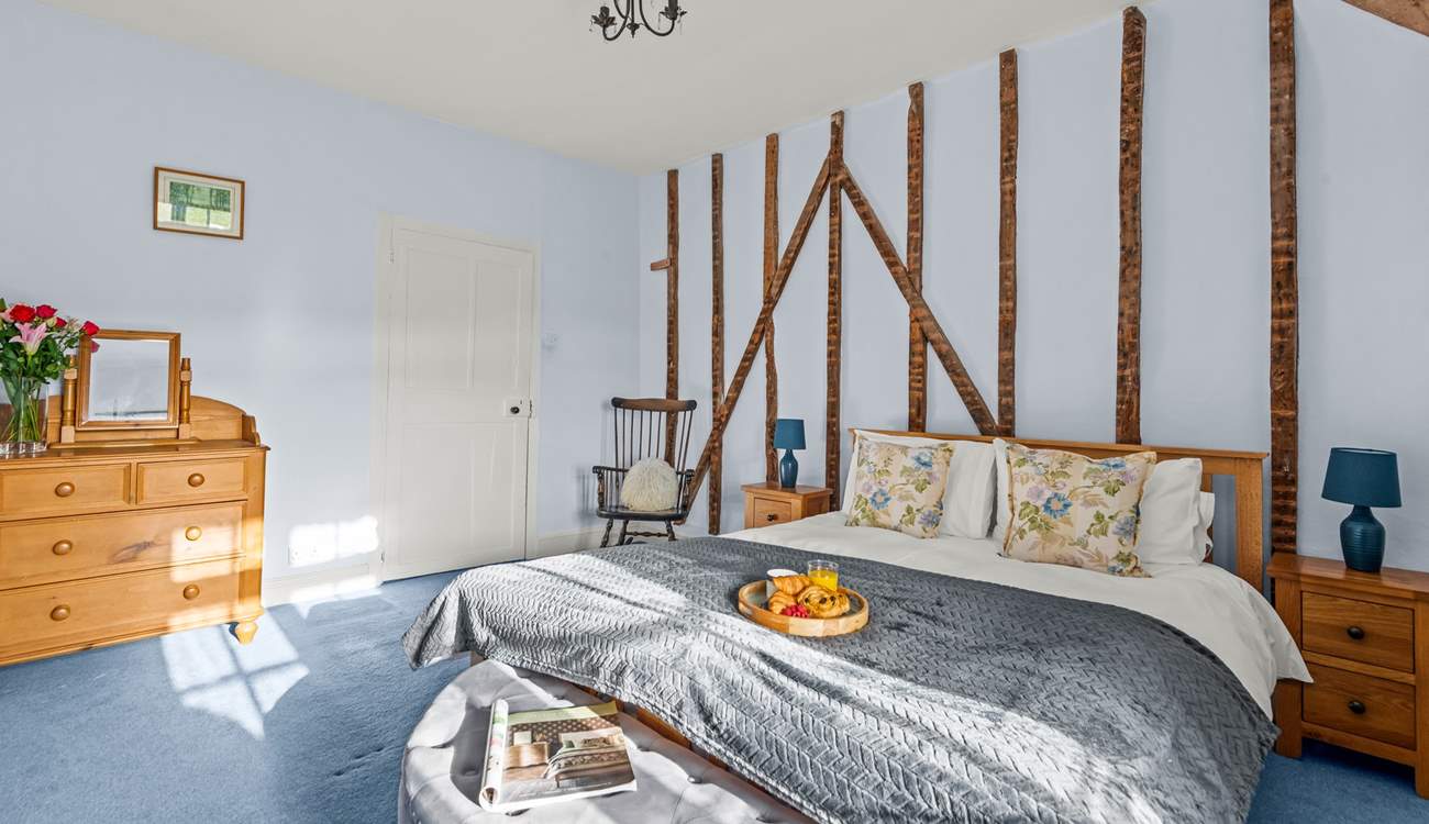 Bedroom 3 oozes comfort and warmth.