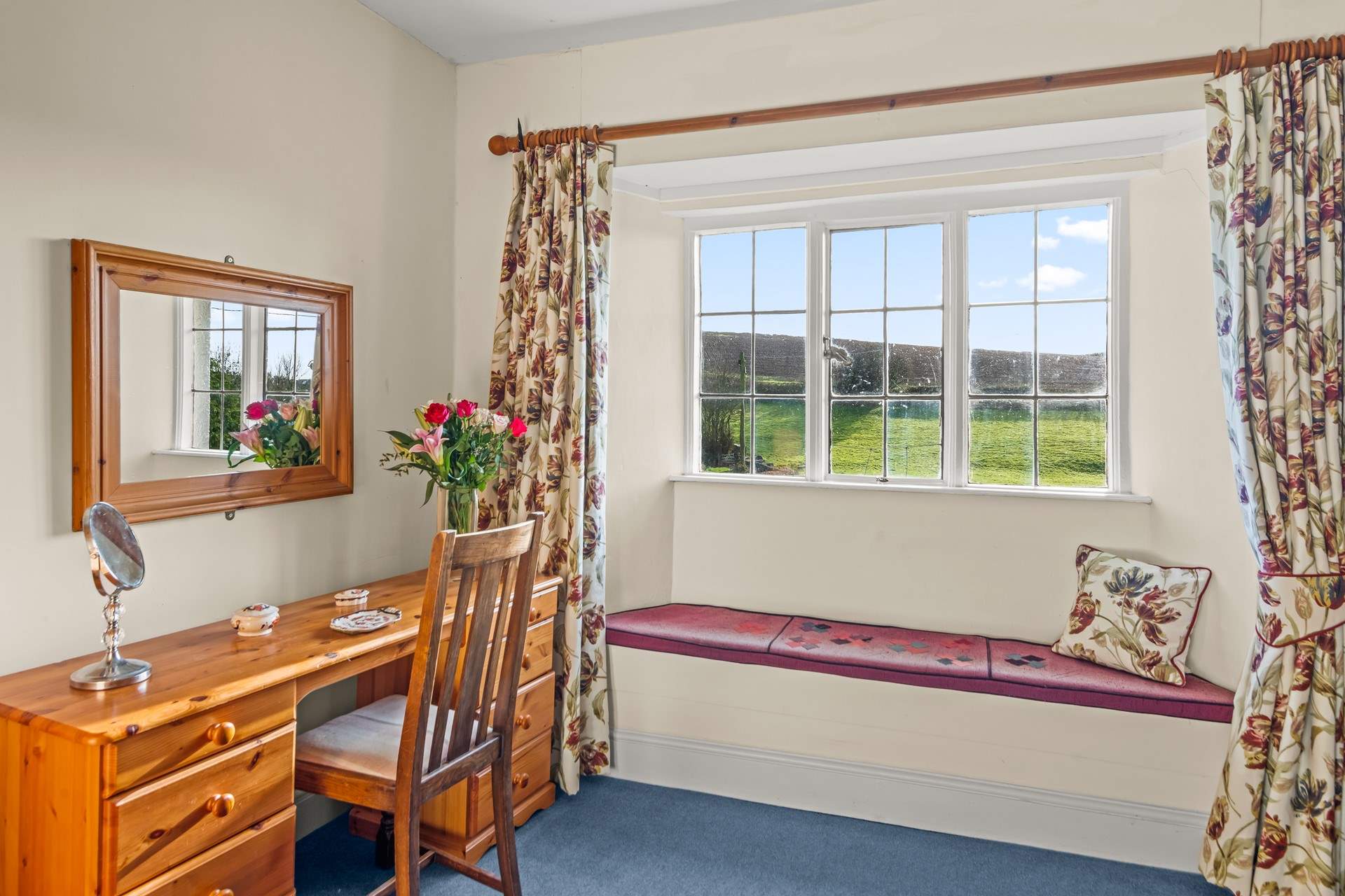 Superb views from bedroom 4.