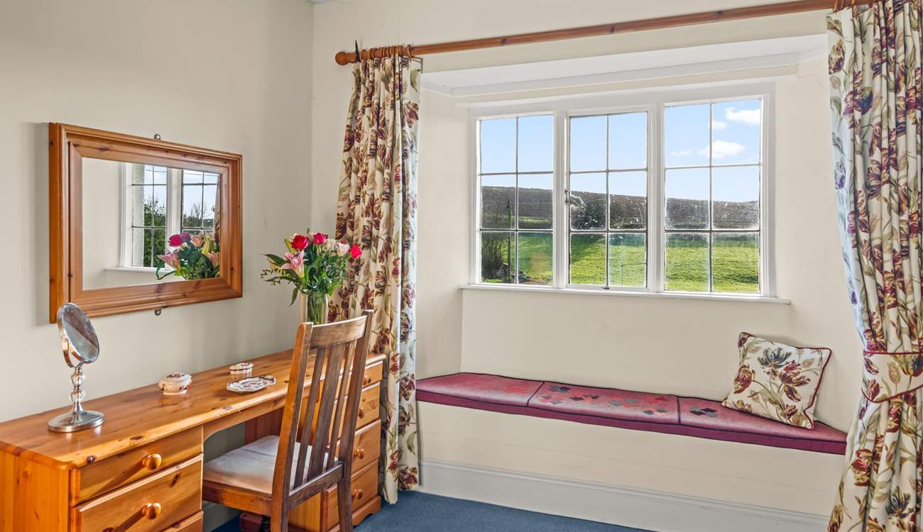 Superb views from bedroom 4.