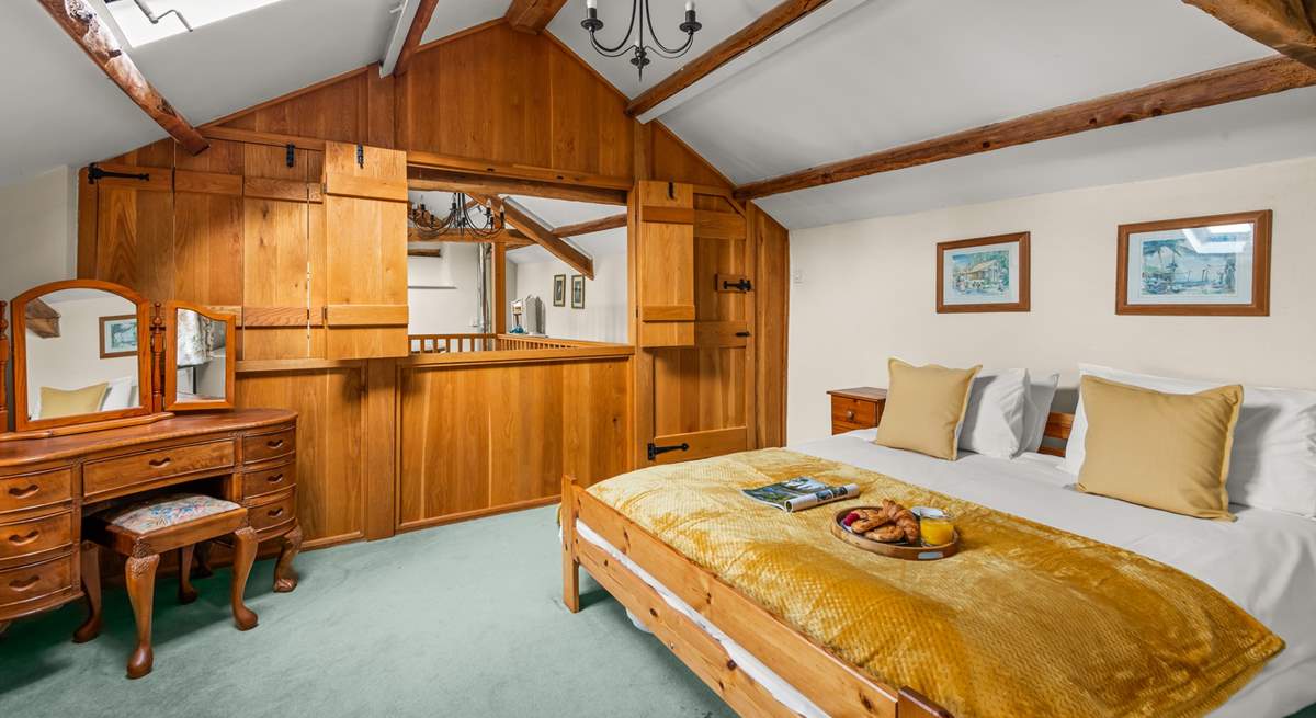 Bedroom 1 is a king-size room.