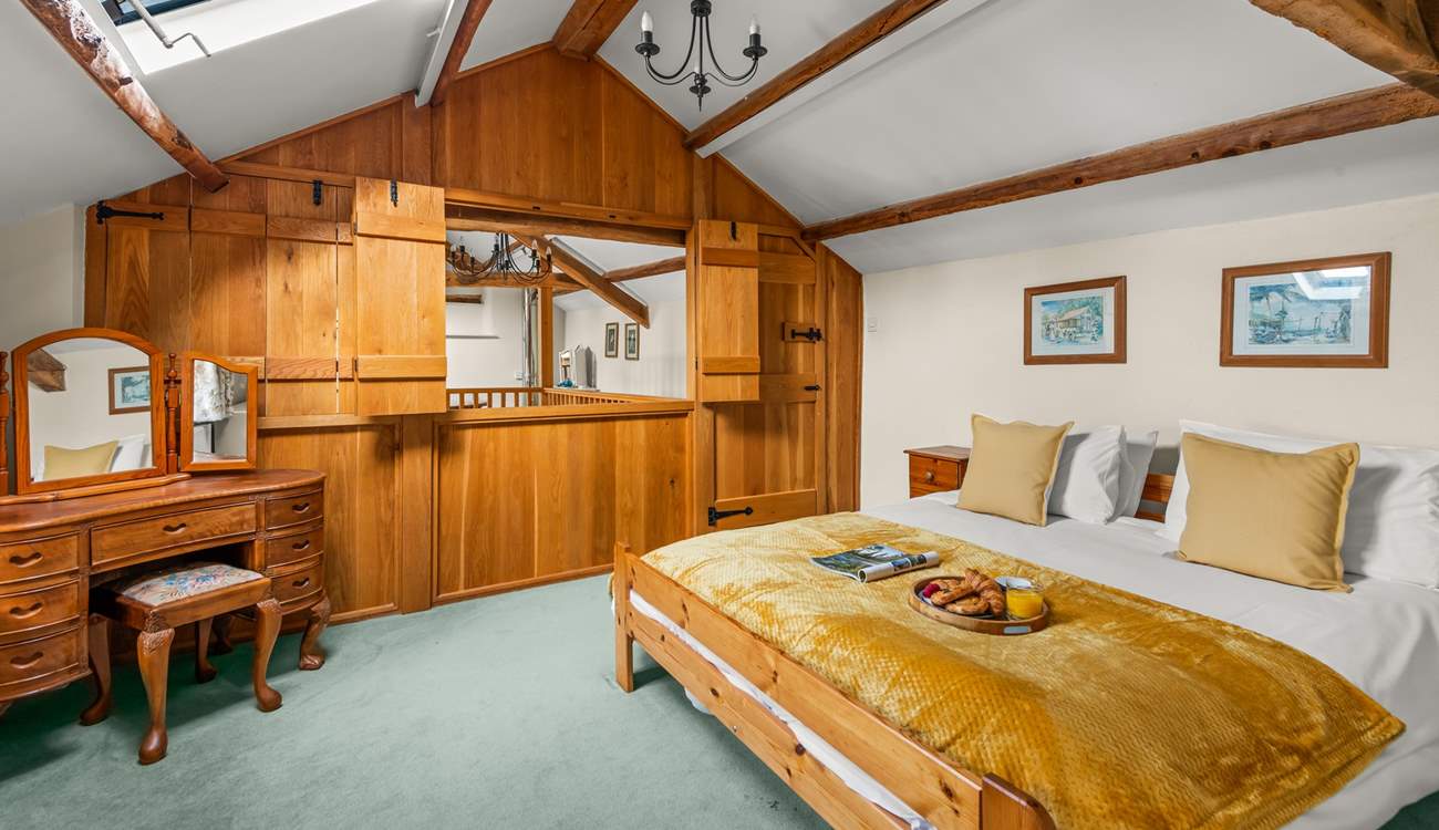 Bedroom 1 is a king-size room.