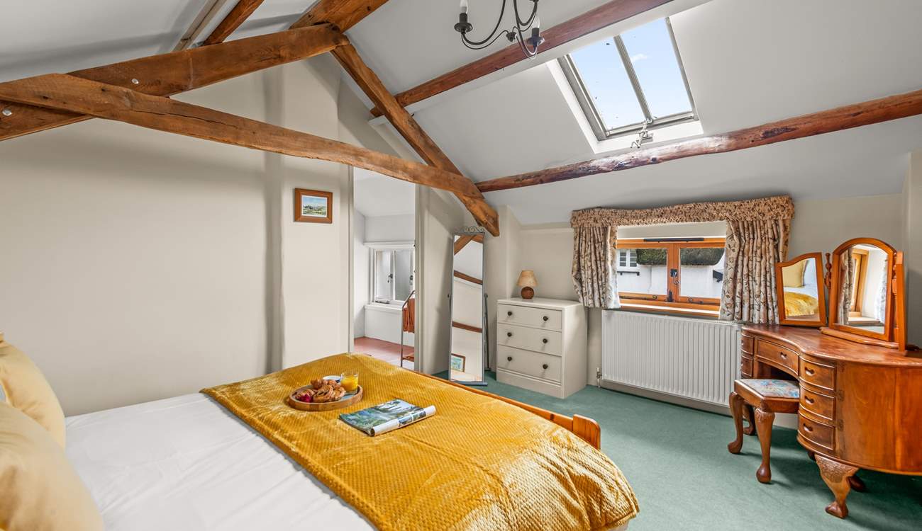 All the rooms in this fabulous house are spacious and bedroom 1 is no exception.