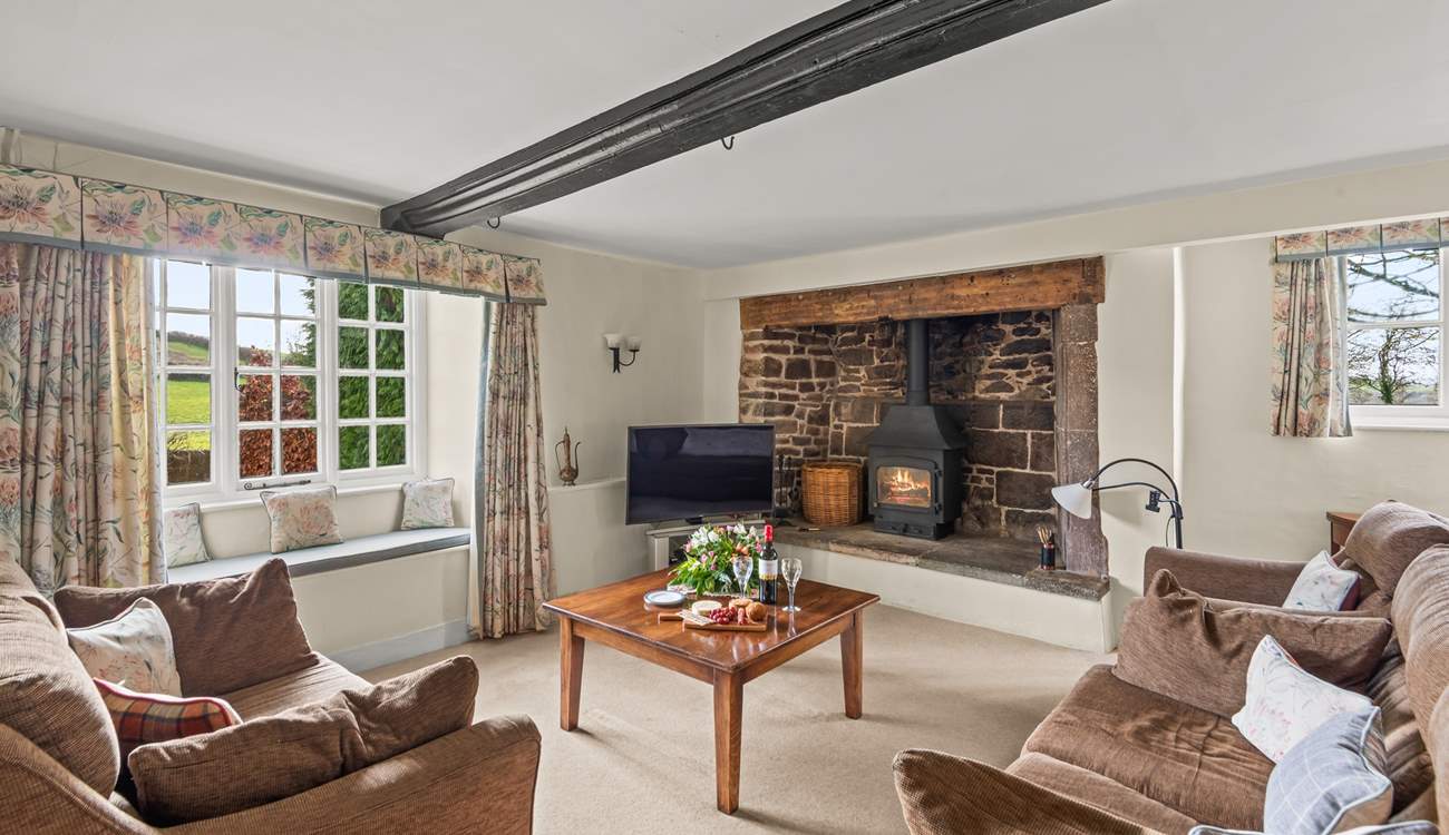 Sitting-room 1 is super cosy and welcoming.