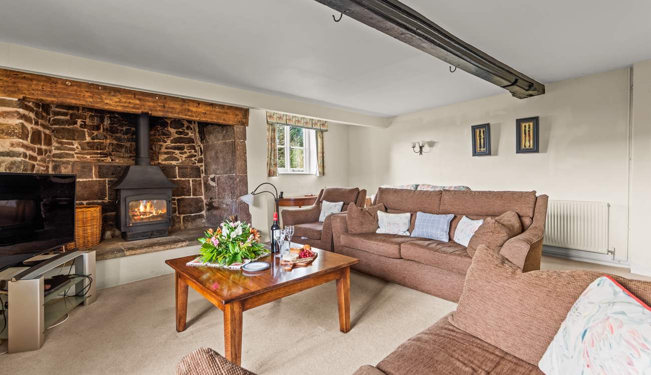 Sitting-room 1 offers extra seating (which is neatly tucked away out of use when not required).