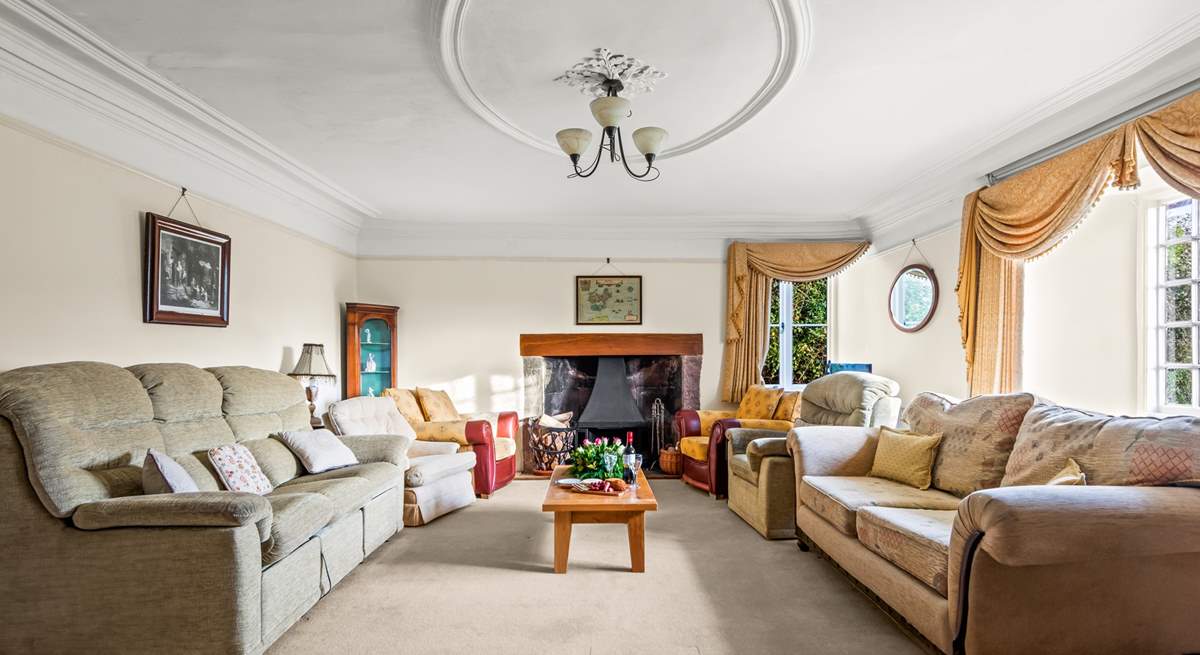 A great space to all come together to relax and unwind. The TV is tucked away in the corner, which can easily be made centre of the room for that special viewing.