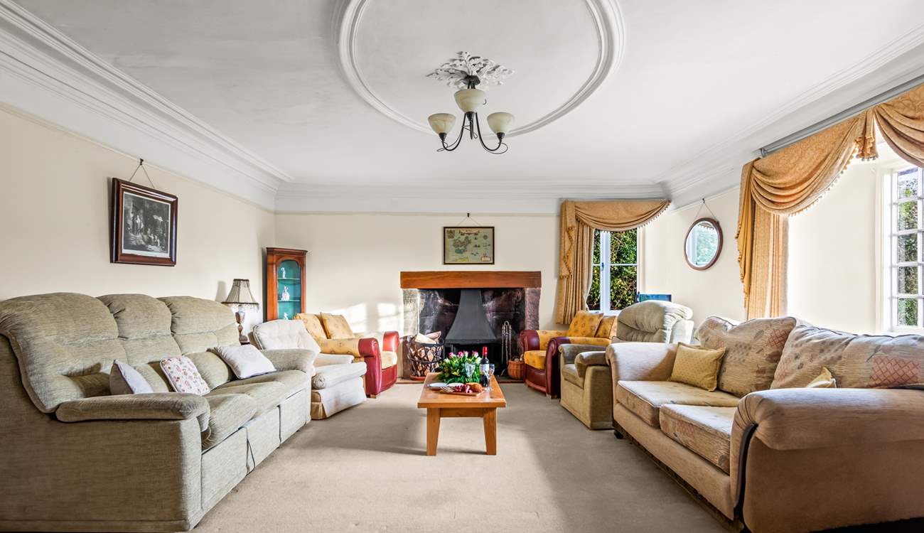 A great space to all come together to relax and unwind. The TV is tucked away in the corner, which can easily be made centre of the room for that special viewing.