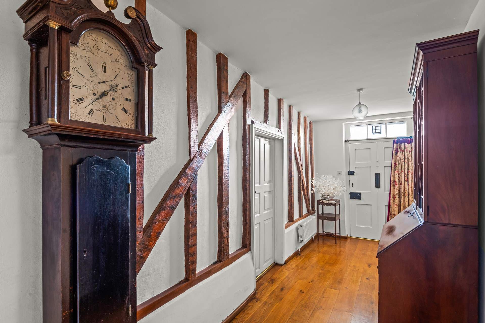 The hallway which links the dining-room and the second sitting-room.