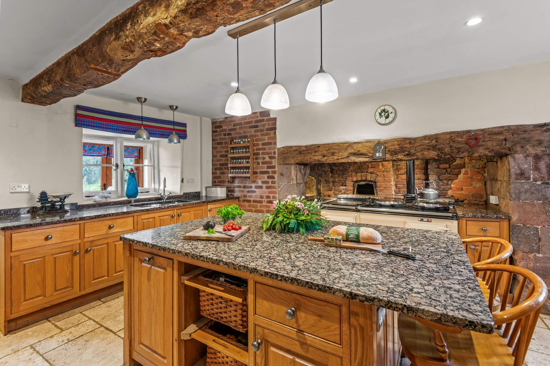 The kitchen is fully equipped with everything you will need to whip up any feast.