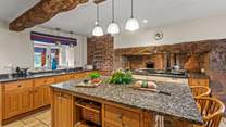 The kitchen is fully equipped with everything you will need to whip up any feast.