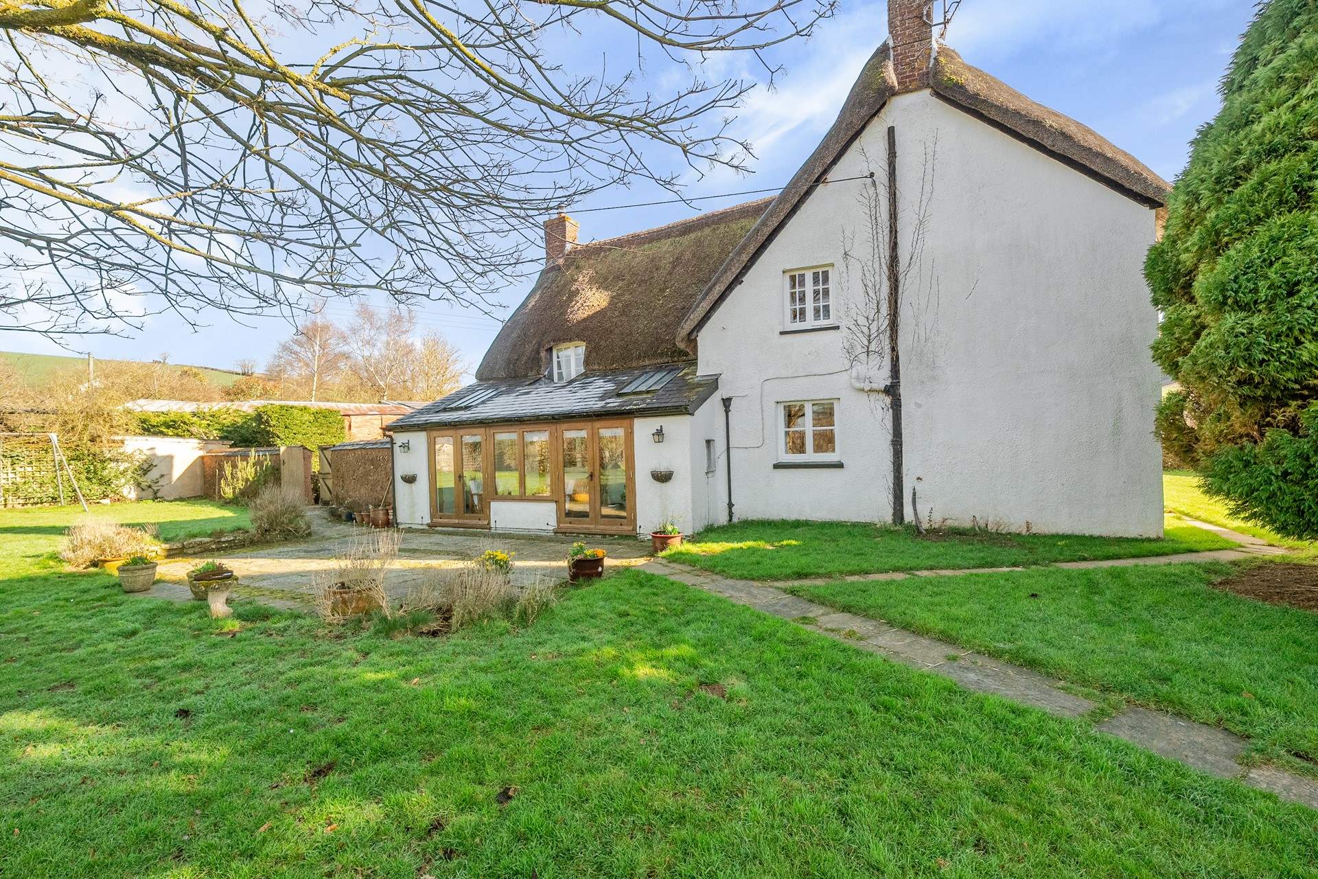 The outside space will be treasured by all, especially those wishing to let off steam.