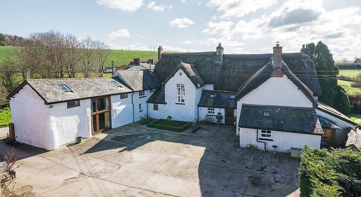 Once inside the courtyard for Haske Barton, you will be treated to endless parking within the private courtyard area.