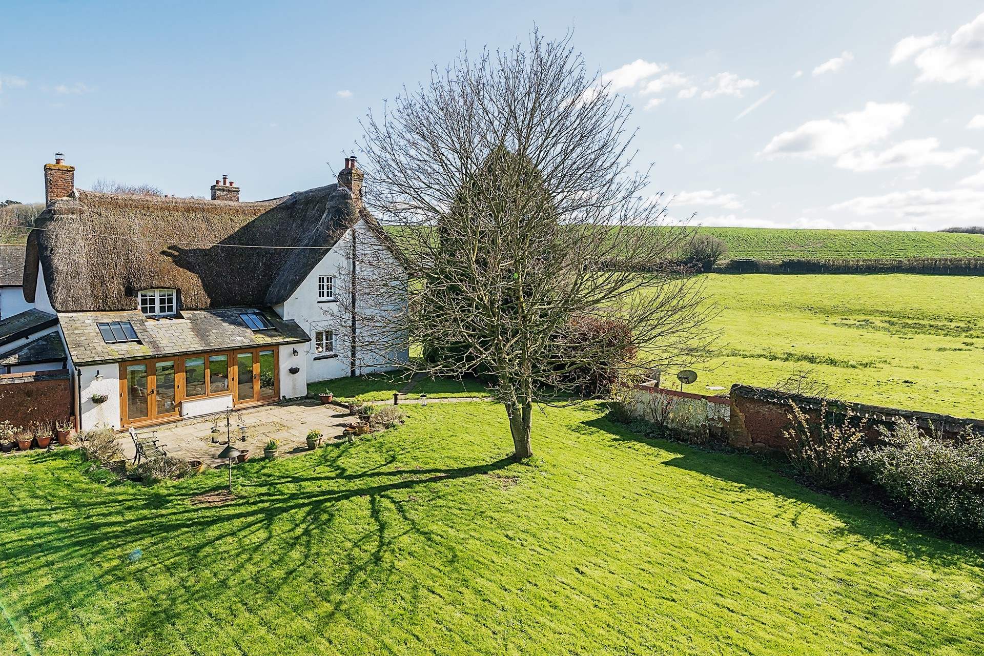 Oodles of space to enjoy. This magical location oozes peace and quiet.